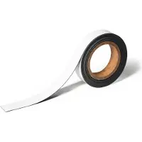 Durable Bande magnétique d'identification, L 5 m x l. 30 mm, sectionnable, inscriptible