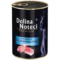 Dolina Noteci Premium Riche en agneau pour les chats adultes 12x400 g