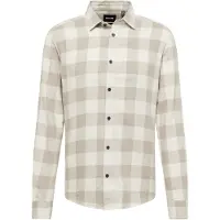 Only & Sons Chemise 'ONSGudmund' taupe / blanc cassé