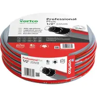 Vartco tuyau d'eau à 6 couches Tuyau d'eau potable Tuyau alimentaire Anti Twist Tuyau d'arrosage de jardin Tuyau flexible résistant aux UV 30 Bar 1/2" 20m