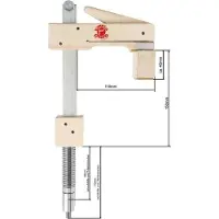 Klemmsia Adaptateur Basic 150/110 Diamètre de la tige 20 mm