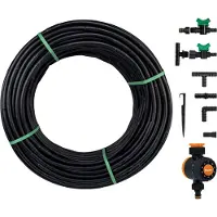 Bradas Système d'irrigation goutte à goutte WATER FLOW DRIP de - 50 m avec programmateur