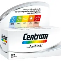 Centrum de A à Zinc en comprimés, 100 comprimés
