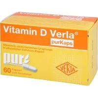 Verla-Pharm Arzneimittel GmbH & Co. KG Vitamine D Verla purKaps Gélules pour voie orale, 60 gélules