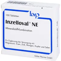 Köhler Pharma GmbH Inzelloval NE Comprimés combinés de minéraux, 100 comprimés