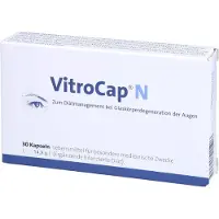 Ebiga-VISION GmbH VitroCap N, en cas de dégénérescence du corps vitré des yeux, 30 capsules