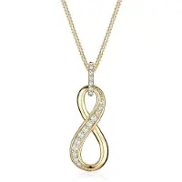 Elli Chaîne 'Infinity' or / transparent