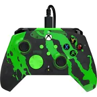PDP Manette filaire Rematch Glow pour Xbox Series XS Xbox One PC Noir et Vert