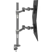 Dataflex Support de bureau pour moniteur ViewMate Style (Tables, 24", 30 kg), Support de moniteur, Argent