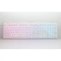 Ducky One 3 Classic Pure White Gaming Tastatur, RGB LED