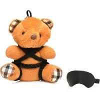 Muu brand Unisexe, Porte-clés, Seil Teddybär Schlüsselanhänger, Marron, Beige