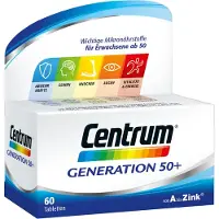 Haleon Centrum Génération 50+ comprimés, 60 comprimés
