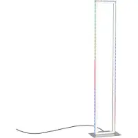 JUST LIGHT Lampadaire LED, intensité lumineuse variable, télécommande, H 120 cm