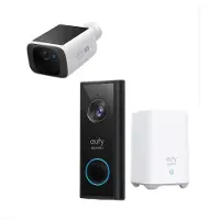 Eufy Sonnette Vidéo Intelligente 2k + Solocam S220 (e8134323)