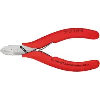 Knipex Elektronik-Seitenschneider mit durchgestecktem Gelenk - 7721115N