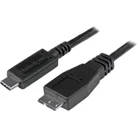StarTech.com Câble USB 3.1 USB Type-C vers Micro-B 1 mètre