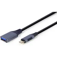 Gembird A-USB3C-OTGAF-01 USB cable USB 3.2 Gen 1 (3.1 Gen 1) 0.15 m USB C USB A Grey