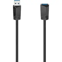Hama 00200628 câble USB 1,5 m USB A Noir