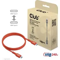 Club 3D CAC-1511 Club3D Kabel USB 2 Typ C PD 240W / 480Mb 1m St/St retail