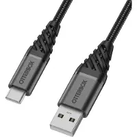 Otterbox Câble Premium USB A-C 2M - noir