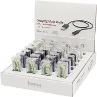 Hama C?ble de charge USB-A - Lightning 0.75 m