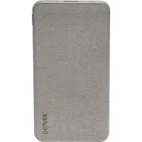 Denver PBS-5004 (5000mAh) (5000 mAh, 18.50 Wh), Chargeur de secours, Gris