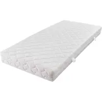 vidaXL Matelas avec housse lavable 200 x 140 x 17 cm H3