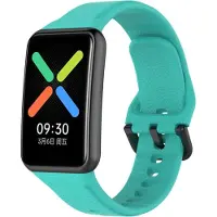Cover-Discount OPPO Watch Free - Bracelet de remplacement en silicone turquoise (Silicone), Sangles de montre, Turquoise