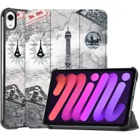 Cover-Discount iPad mini 6 - Étui Smart Tri-fold Paris (Apple iPad mini 2021), Étui pour tablette, Multicolore