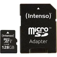 Intenso 3423491 microSDXC Cards 128GB Class 10 UHS-I Premium
