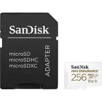 SanDisk Carte microSDXC MAX ENDURANCE 256 Go UHS-I Classe 10