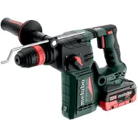 Metabo Marteau perforateur burineur 18 V KH 18 LTX 24 BL Quick - 2x5,5Ah - 2,2J - Coffret metaBOX - batterie incluse