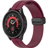 Cover-Discount Bracelet de remplacement en silicone 20mm rouge (20 mm, Silicone), Sangles de montre, Rouge