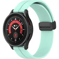 Cover-Discount Bracelet de remplacement en silicone 20mm turquoise (20 mm, Silicone), Sangles de montre, Turquoise