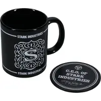 Paladone Stark Industries Mug et Coaster, Tasse, Multicolore