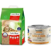 Catsbest Ecoplus 20l Cat Litter Multicolore