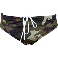 Turbo Commando Swimming Brief Vert 5XL Homme