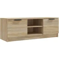 vidaXL Armoire TV Chêne Sonoma 102x35x36,5 cm Bois composite