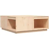 vidaXL Table basse 100x101x40,5 cm pin massif
