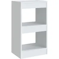 vidaXL Bibliothèque/Séparateur de pièce Blanc 40x30x72 cm