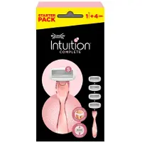Wilkinson Intuition Complete rasoir + têtes de rechange 4 pcs