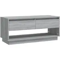 vidaXL Armoire TV Gris Sonoma 102x41x44 cm Bois composite