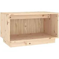vidaXL Armoire TV 60x35x35 cm pin massif