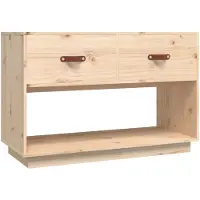 vidaXL Armoire TV 90x40x60 cm pin massif