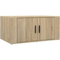 vidaXL Table basse en chêne Sonoma 80x50x36 cm Bois composite