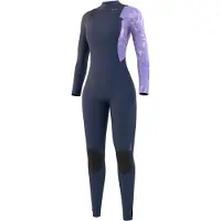 Mystic Jayde 5/4 Mm Woman Long Sleeve Chest Zip Neoprene Suit Violet XL Femme