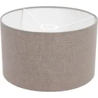Steinhauer Lampe de table rurale Stanger avec capuche taupe