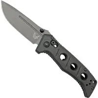 Benchmade Couteau pliant Mini Adamas CruWear Cobolt Grey, noir