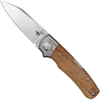 Bestech Couteau pliant Tonic - Satin - Micarta, brun