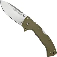 Cold Steel Couteau pliant 4-Max Scout Stonewashed, Dark Earth